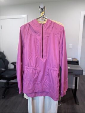 Lululemon | pink rain jacket | 10